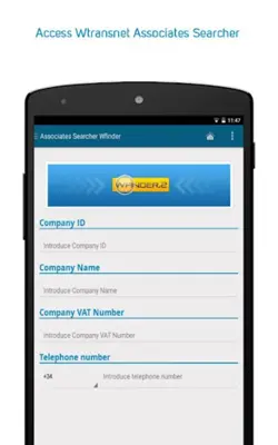 Wtransnet Cargo android App screenshot 2