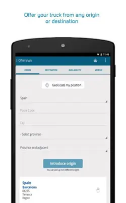 Wtransnet Cargo android App screenshot 4