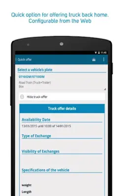 Wtransnet Cargo android App screenshot 5